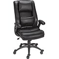 Quill Elworth Task Chair, Bonded Leather, Espresso, Seat: 17.13W x 18.9D, Back: 19.49W x 21.65H