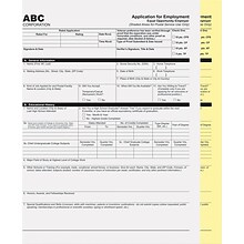 Digital Carbonless Paper, 8-1/2 x 11, Two-Part Collated, White/Canary, 2500 Sets