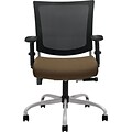 Global Graphic? 32% Polyester Medium Posture Chair; Barley/Mesh; Tungsten Base