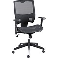 Epoch Series All Mesh Multifunction Mid-Back Chair, Black Back/Seat