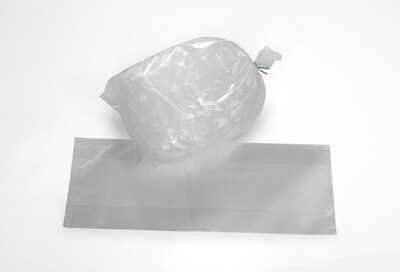 18 x 36 Layflat Poly Bags, 2 Mil, Clear, 250/Carton (5000)