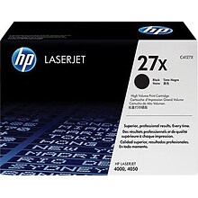 HP 27X Black High Yield Toner Cartridge