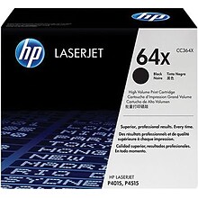 HP 64X High Yield Black Toner Cartridge   (CC364X)