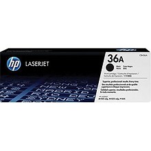 HP 36A Black Standard Yield Toner   Cartridge