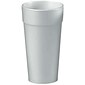 Dart® J Cups® Insulated Foam Cups 32 oz., White, 500/Carton (32TJ32)