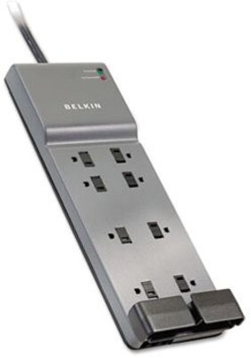 Belkin Home/Office 8 Outlet, 12 Cord, 3550 Joules (BE108230-12)