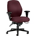 HON® 7800 Series Task Chairs, Mid Back, Burgundy