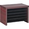 Alera™ Valencia Series U and L Groupings in Mahogany, Under-Counter File Organizer