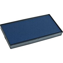 2000 PLUS Replacement Ink Pads for 2000 PLUS Printer Series, Blue, 3 1/8 x 1/4, Each (065474)