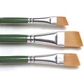 Plaid:Craft One Stroke Brush Set, Angle - 3/8, 5/8, 3/4