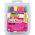 Duncan Scribbles Dual-Tip Permanent Fabric Markers, 6/Pkg, Neon
