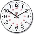 Infinity Instruments Business Prosaic 24 Wall Clock, Round, 12 Diameter