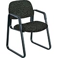 Cava Urth Collection Sled Base Guest Chair, Black