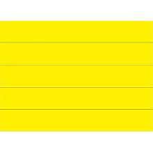 MasterVision® 7/8(H) x 6(L) Dry Erase Magnetic Tape Strip, Yellow, 25/Pack