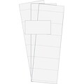 MasterVision® Data Card Replacement, White, 500/Pack