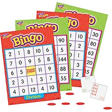 Bingo Games, Trend® Multiplication & Division, 2-Sided