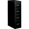 Alera 4-Drawer Economy Vertical File Cabinet, Letter, 15w x 25d x 52h, Black (41109)