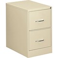 OIF 2-Drawer Economy Vertical File Cabinet, Putty, Legal (22206)