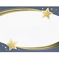 Great Papers! Shooting Stars Foil Certificates, White with Border, 15/Pk (20103777)
