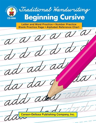 Carson-Dellosa Traditional Handwriting: Beginning Cursive Resource Book