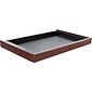 Alera® Valencia Woodgrain Laminate Center Drawer, 2"H x 24 1/2"W x 15"D, Mahogany