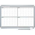 MasterVision 4-Month Planner, Aluminum Frame, 48 x 36 (GA05105830)