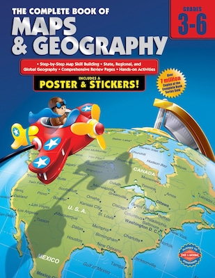 American Education The Complete Book of Maps and Geography Workbook