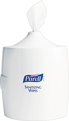 PURELL Universal Wall Mounted Hand Sanitizer Dispenser, White (9019-01)