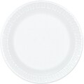 Dart® Concorde® Foam Plates  6, White, 1000/Carton (6PWCR)