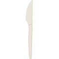 Eco-Products® Plant Starch Renewable Knife; Cream; 1000/Carton