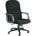 Mayline® Big And Tall Executive Swivel/Tilt Acrylic Chair With Polyurethane Arms; Black