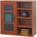 Safco® Apres Laminated Wood Collection in Cherry Finish; 29-3/4W Single-Door Cabinet
