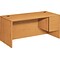 HON® 10500 Series Right Pedestal Desk, Harvest, 29 1/2H x 66W x 30D