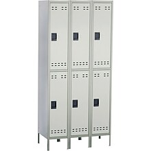 Safco 78 Gray/Silver Storage Locker (5526GR)