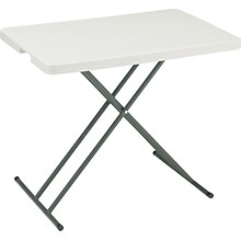 Iceberg IndestrucTables Too™ 1200 Series Personal Folding Table, Platinum/Gray