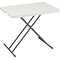 Iceberg IndestrucTables Too™ 1200 Series Personal Folding Table, Platinum/Gray