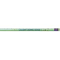 Moon Products Woodcase Pencil, HB-Soft, No. 2 Lead, Green Barrel, Caught Doing Good, 12/Pack