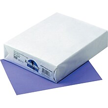 Pacon Kaleidoscope Colored Paper, 24 lbs., 8.5 x 11, Violet, 500 Sheets/Ream (PAC102058)