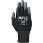 Ansell HyFlex Lite Multi-Purpose Gloves, Nylon, Small, Black/Gray, 12 Pairs (11-600-7B)
