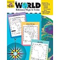 Evan-Moor® The World - Reference Maps & Forms