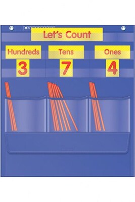 Teacher's Friend Pocket Charts, Counting Caddie and Place Value, Grades K-3