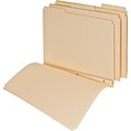 Pendaflex® File Folders, Letter Size, 3 Tab, 3 Fasteners, Manila, 50/Box (15600)
