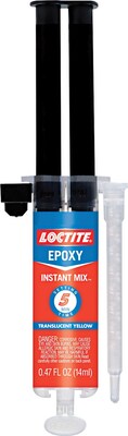 Loctite® Epoxy Instant Mix; 0.47 oz., Clear
