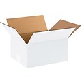 12 x 10 x 6 Shipping Boxes, 32 ECT, White, 25/Bundle (12106W)