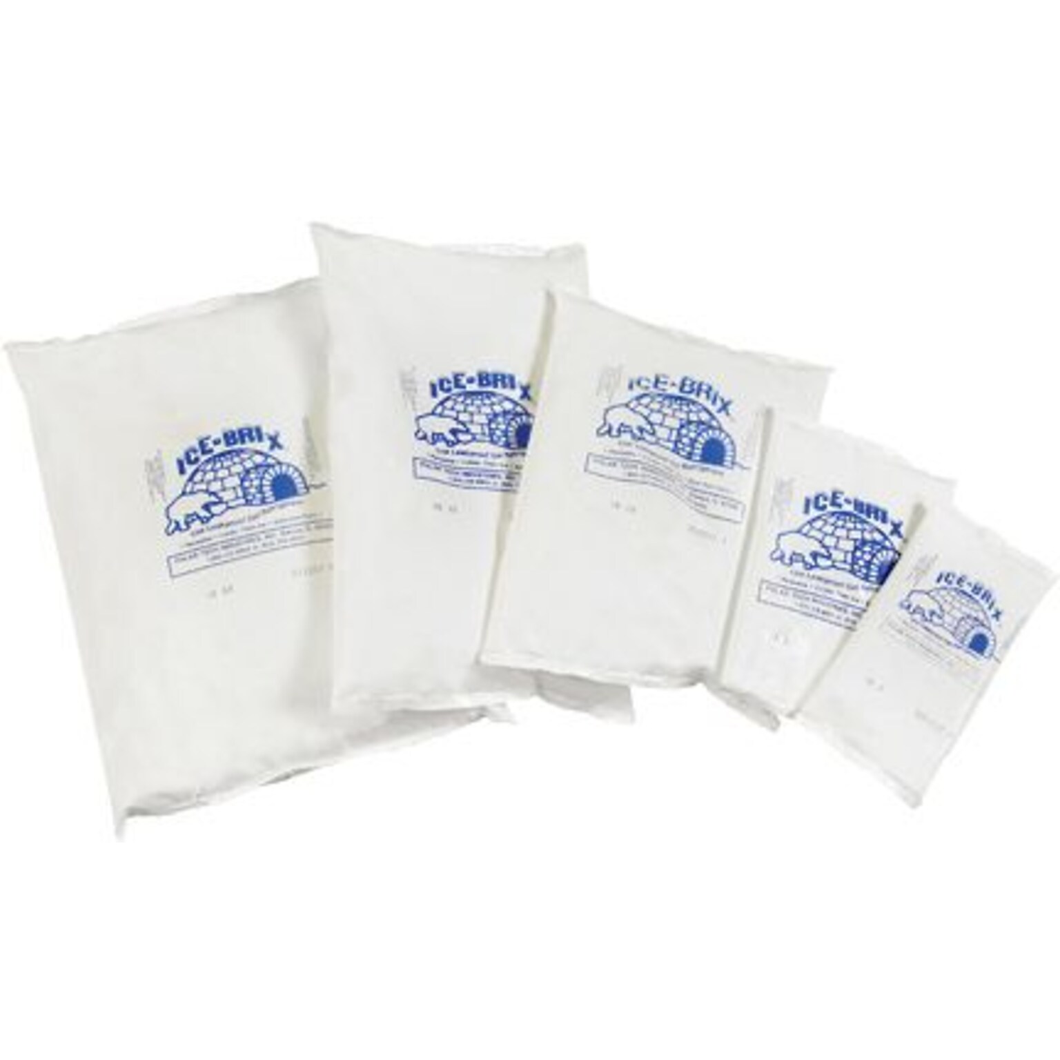 Ice Brix Cold Gel Packs, 5 x 2.75 x 0.75, 3 oz, 96/Carton (IB3BPD)
