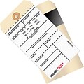 Staples - 6 1/4 x 3 1/8 - (4000-4499) Inventory Tags 2 Part Carbon Style #8, 500/Case
