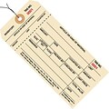 Quill Brand® - 6 1/4 x 3 1/8 - (1000-1999) Inventory Tags 1 Part Stub Style #8 - Pre-Wired, 1000/Case