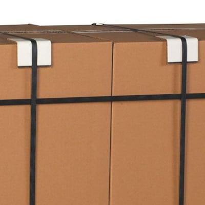 The Packaging Wholesalers 2 x 4 x 4 .160 Strap Guards, 480/Carton (VBDSP244160)