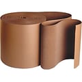 Quill Brand® Singleface Corrugated Roll, 4 x 250, Brown (SF04)