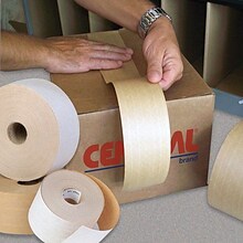 Central 250 Packing Tape, 3 x 375 ft., Beige, 8/Carton (T906250)